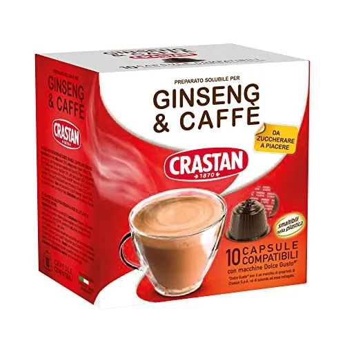Kapseln Crastan Gins&Kaffee `Compatible Dolce Gusto 10P