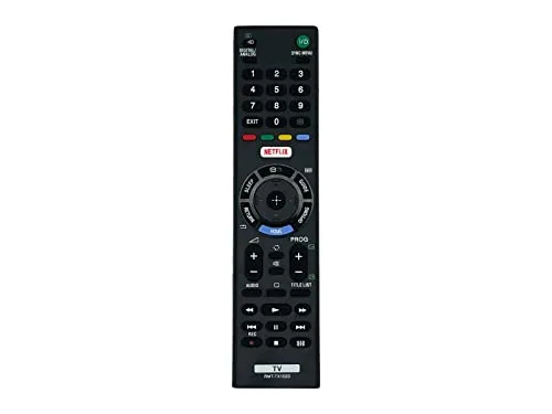 azurano Fernbedienung für Sony RMT-TX102D, 1-492-965-11 für Sony Bravia LED SmartTV, Direkttaste für Netflix