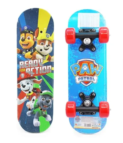 Joy Toy Paw Patrol Mini Skateboard aus Holz 43x12x8 cm