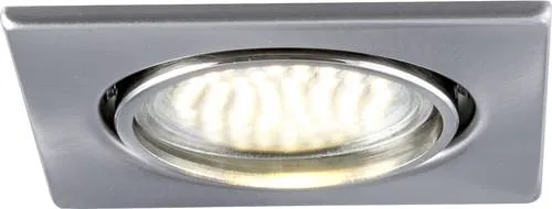 Heitronic 23554 DL6802 Einbauleuchte GU5.3 35W Edelstahl (gebürstet)