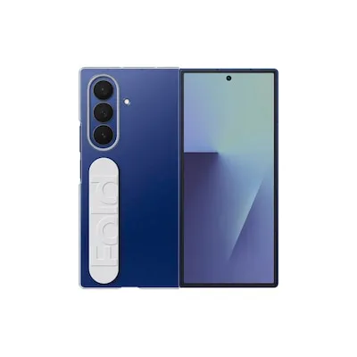 Samsung Clear Grip Case für Galaxy Fold7 - Smartphones Cover & Cases, schützendes und stilvolles Design mit rutschfester Oberfläche für optimalen Halt