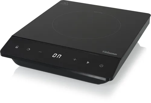 Tristar IK-6161 Induktionsplatte - Kochfeld mit 2000 Watt, schnelles Aufheizen und Timer-Funktion bis 180 Minuten. Ideal für sicheres Kochen dank Überhitzungsschutz und rutschfesten Füßen.