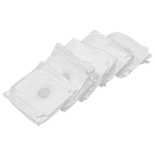 vhbw 5X Staubsaugerbeutel Ersatz für iRobot 4626194 für Staubsauger - Mikrovlies, 15,2cm x 12.6cm, Weiß