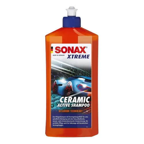 Autowaschmittel SONAX XTREME Ceramic ActiveShampoo 500 ml Pflegeshampoo mit Versiegelungseffekt 02592000