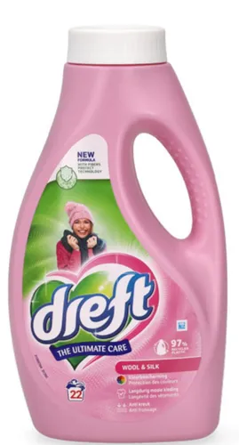 Dreft Liquid – 22sc990 ml – Waschmittel für Wolle und Seide