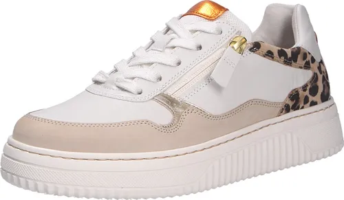 Gabor Damen Low-Top Sneaker - Damen-Sneaker in offwhite/Puder/Natur, mit leichtzellsohle für optimalen Komfort und sportlichen Look, ideal für Freizeit und Alltag.