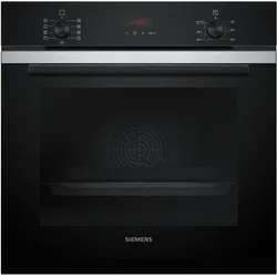 Siemens Set PQ214IA02Z Pyrolyse Backofen Edelstahl HB273ABS3 + Induktionskochfeld EH845BFB5E - Schwarz