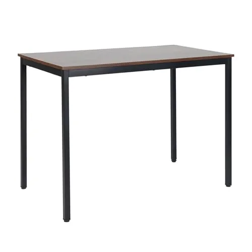 relaxdays Esstisch für 4 Personen, 110 x 60 cm, dunkelbraun von Relaxdays