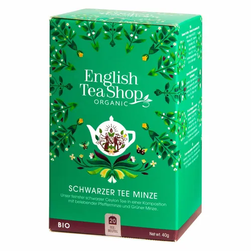 ETS - Schwarzer Tee Minze bio