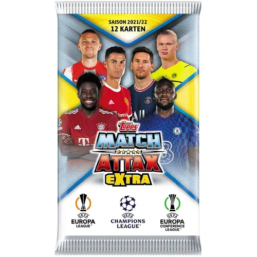 Topps Champions League EXTRA 2021/22 - Trading Cards - 1 Booster
