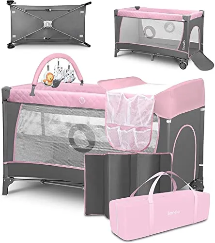 Lionelo Flower 4in1 Reisebett Baby von Lionelo