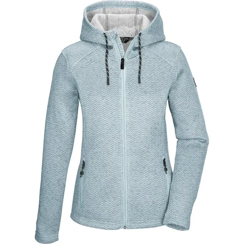 killtec KOW 5 WMN Strickfleecejacke hell eisblau