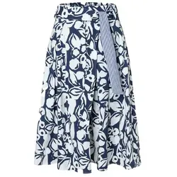 Baumwoll-Rock mit Print von MORE & MORE von More & More