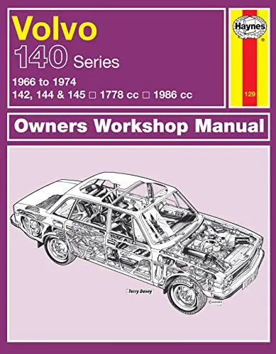 Volvo 142, 144 & 145 Haynes Reparaturanleitung (66 - 74) - Umfassendes Handbuch mit über 700 Bildern und Diagrammen zur DIY-Reparatur Ihres Fahrzeugs. Ideal für Hobbymechaniker und zur Fehlersuche.