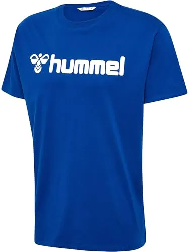 hummel T-Shirt Weiß blau, 3XL Herren