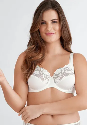 Felina Bügel-BH Moments mit Blütenstickerei - Funktionsunterwäsche mit Komfort-Bügel für eine akzentuierte Formung, ausgestattet mit breiten, elastisch verstellbaren Trägern für optimalen Halt und Komfort.