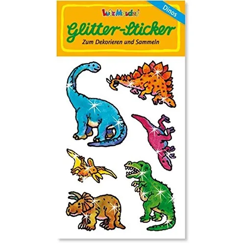 Lutz Mauder Lutz mauder72211 Dinosaurier Glitzer Aufkleber