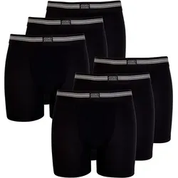 Jockey Trunk Cotton Stretch (6er Pack) - Boxer anliegend mit längerem Bein, elastisch für hohen Tragekomfort und ideal für sportliche sowie trendbewusste Männer.