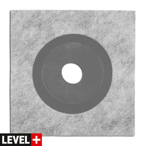 Bodenmanschette 250mm Duschelement ∅45 Abdichten Abfluss Dehnzone Ø47-80mm G03SE