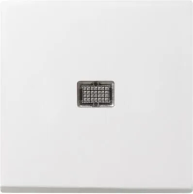 Gira 029803 Wippe mit großem Kontrollfenster, System 55, reinweiß glänzend