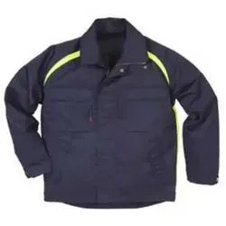 Robuste Schweißerjacke 4031, dunkelblau, Größe M - Funktionsjacken für Handwerker, ideal für Schweißarbeiten mit optimalem Tragekomfort und mehreren Taschen für Werkzeug.