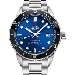 Swiss Military SM34088.02 Diver Quarz Herrenuhr 42mm