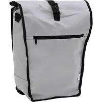 vidaXL Fahrradtasche für Pannier Rack 20 L Grau - Fahrradtaschen mit 20-Liter Volumen, ideal für Werkzeuge, Snacks und Regenkleidung. Hergestellt aus strapazierfähigem Polyester, perfekt für jedes Abenteuer!