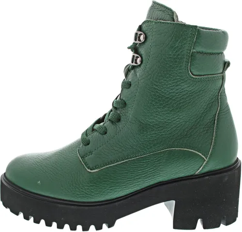 Waldläufer Schnürstiefelette grün 37,5 EU - Elegante Schnürstiefelette in grün mit warmem Innenfutter für optimalen Tragekomfort. Ideal für den Alltag und vielseitig kombinierbar.