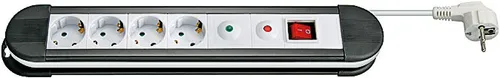 Steckdosenleiste mit Überspannungsschutz; NK PROTECTOR 5-4 1.4m