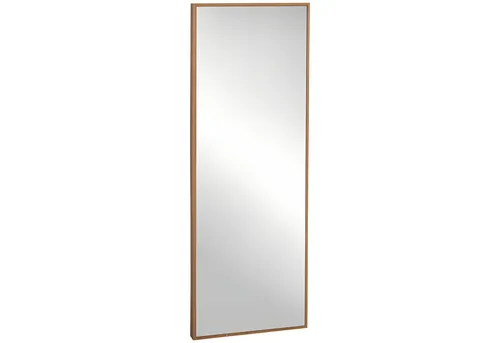 furnicato Standspiegel mit Kiefernholzrahmen 45x125 cm - Eleganter Wandspiegel im Naturholzrahmen, ideal für Wohnzimmer oder Schlafzimmer. Verleiht Ihrem Raum mehr Licht und Weite. Flexibel montierbar – als Wandspiegel oder stehend.