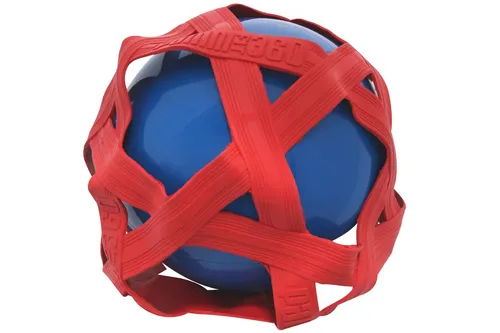 Crossball PANINI FIT 360 blau rot Gr.3 Gummi Ball Bälle Freizeit Spiel Wasser