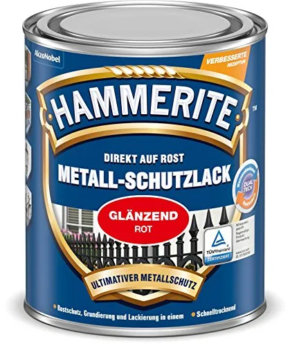 Hammerite Metallschutz-Lack Glänzend 750 ml von Hammerite