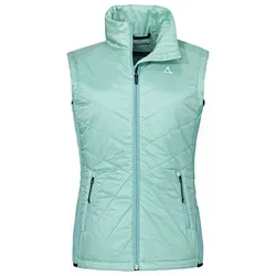 Schöffel Hybrid Vest Stams in Grün - Gr. 44 - Funktionsjacke mit 4D BODYMAPPING, elastischem Saumabschluss und zwei Außentaschen mit Reißverschluss für optimalen Komfort und Funktionalität.