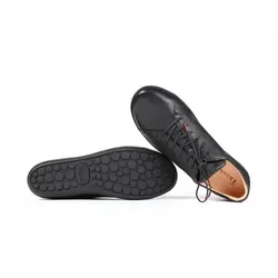 Think Schnürschuhe schwarz Nature 946-0000 Gr.37 - Sneaker mit extra-bequemer Passform, leicht und elastisch, ideal für den Sommer. Hergestellt aus vegetabil gegerbtem Leder mit einem umweltfreundlichen Recycling-Anteil.