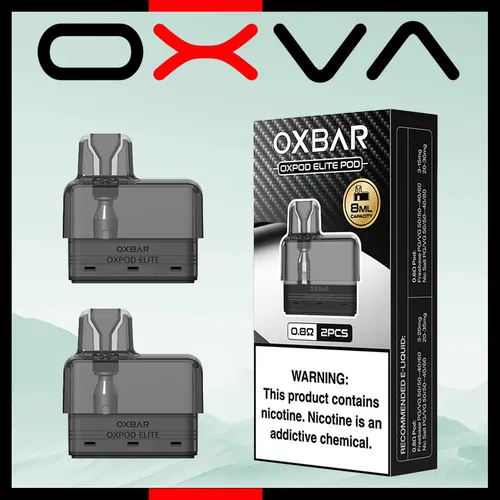OXVA OXBAR Oxpod Elite Pod - 8 ml - 0,8 Ohm - 2 Stück pro Packung