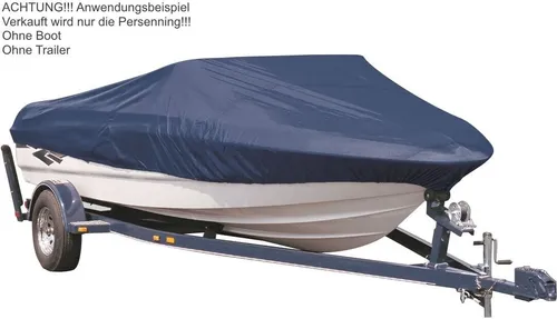 Plane Boot Bootsabdeckung für Boote bis 5,80m - Planen & Abdeckfolien: Robuste Bootsabdeckung aus wasserabweisendem Gewebe, idealer Schutz vor Witterungseinflüssen, kältebeständig bis -30 °C und hitzebeständig bis +70 °C.