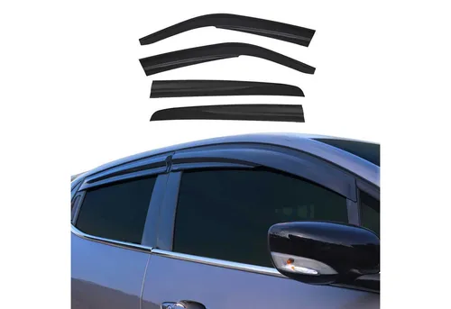 OMAC Lüftungsgitter 4x Windabweiser für VW Golf 4 Schrägheck - Lüftungsgitter mit aerodynamischem Design für VW Golf 4 (1998-2003). Einfach zu montieren, witterungsbeständig und reduziert Windgeräusche für ein komfortableres Fahrerlebnis.