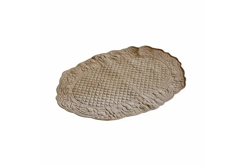 Loberon Badematte Courlevin - Samtig Weich und Rutschfest - 60x90 cm - Luxuriöser Badeteppich aus leicht wattiertem Baumwollsamt für ein angenehmes Tretgefühl. Die rutschfeste Unterseite sorgt für Sicherheit im Badezimmer. Gestalten Sie Ihr Zuhause individuell und stilvoll.
