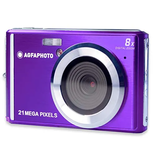 AGFA PHOTO Realishot DC5200 - Kompakte 21MP Digitalkamera - Digitale Kompaktkamera mit 21MP, 8x Digitalzoom und 2,4