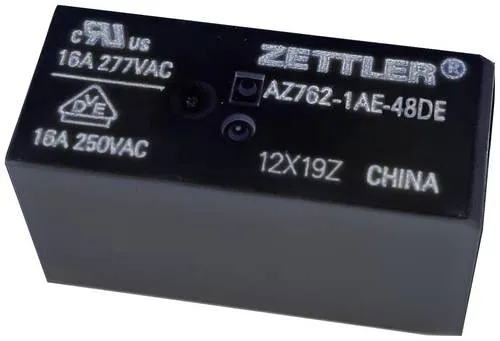 Zettler Electronics AZ762-1AE-48DE Printrelais 48 V/DC 16A 1 Schließer 1St.