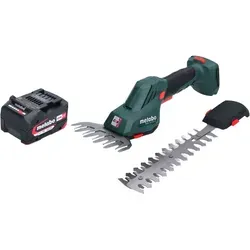 Metabo SGS 18 LTX Q Akku Gras- und Strauchschere 18 V mit 4,0 Ah Akku