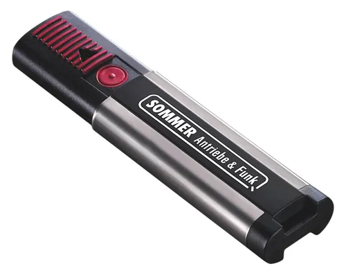 SOMMER Handsender Classic, schwarz-rot, Rollingcode
