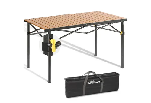 Klapptisch Campingtisch - Tragbarer Outdoor Tisch - Camping-Möbel: Faltbarer Klapptisch aus Aluminium, ideal für Camping und Outdoor-Aktivitäten, mit einer hohen Tragfähigkeit von 100 kg und schnelltrocknendem Material.