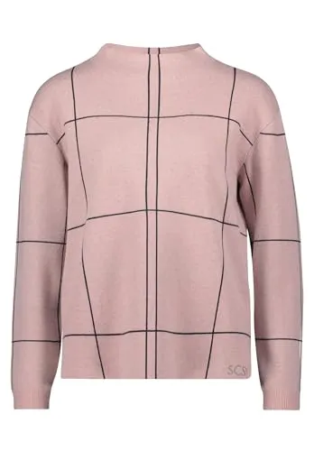 Betty Barclay Damen Strickpullover kariert 48