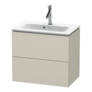 Duravit Waschtischunterschrank Compact L-cube 62x39,1cm, Tau Matt