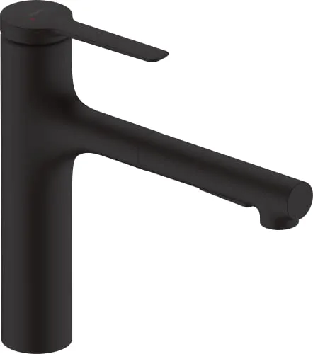hansgrohe Zesis M33 - Küchenarmatur mit ausziehbarer Brause - Armaturen für moderne Küchen: Ergonomisches Design und flexible Ausziehbrause für mehr Komfort bei der Küchenarbeit.