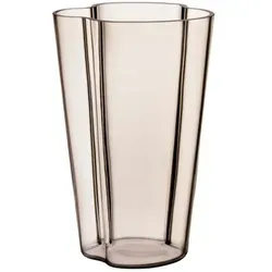 Iittala Aalto Vase 220mm Leinen in braun von Iittala