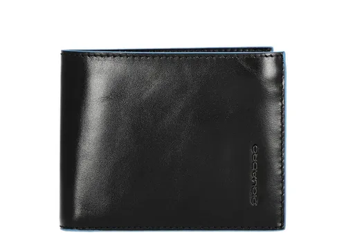 Piquadro Blue Square Herrengeldbörse 7cc 11 cm (schwarz) von Piquadro