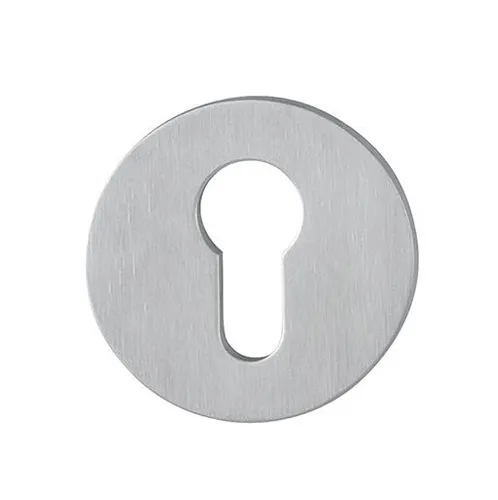 Hoppe Schlüsselrosette | Edelstahl- PZ - 2 mm | E849NS - Rundrosette