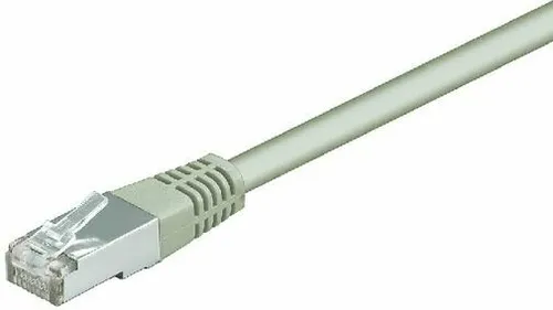 Netzwerkkabel Patchkabel CAT5e S-FTP RJ45 grau 2,00m